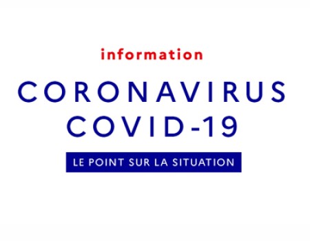 Panneau Information | Coronavirus COVID-19 | Le point sur la situation
